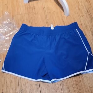 Isabella Blue Women's Athletic Shorts